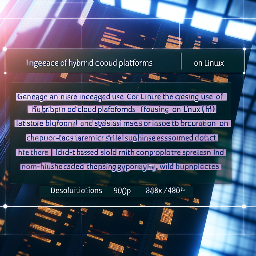 قدرت ابر ترکیبی: لینوکس و مدیریت چند ابری برای برنامه‌های cloud-native
