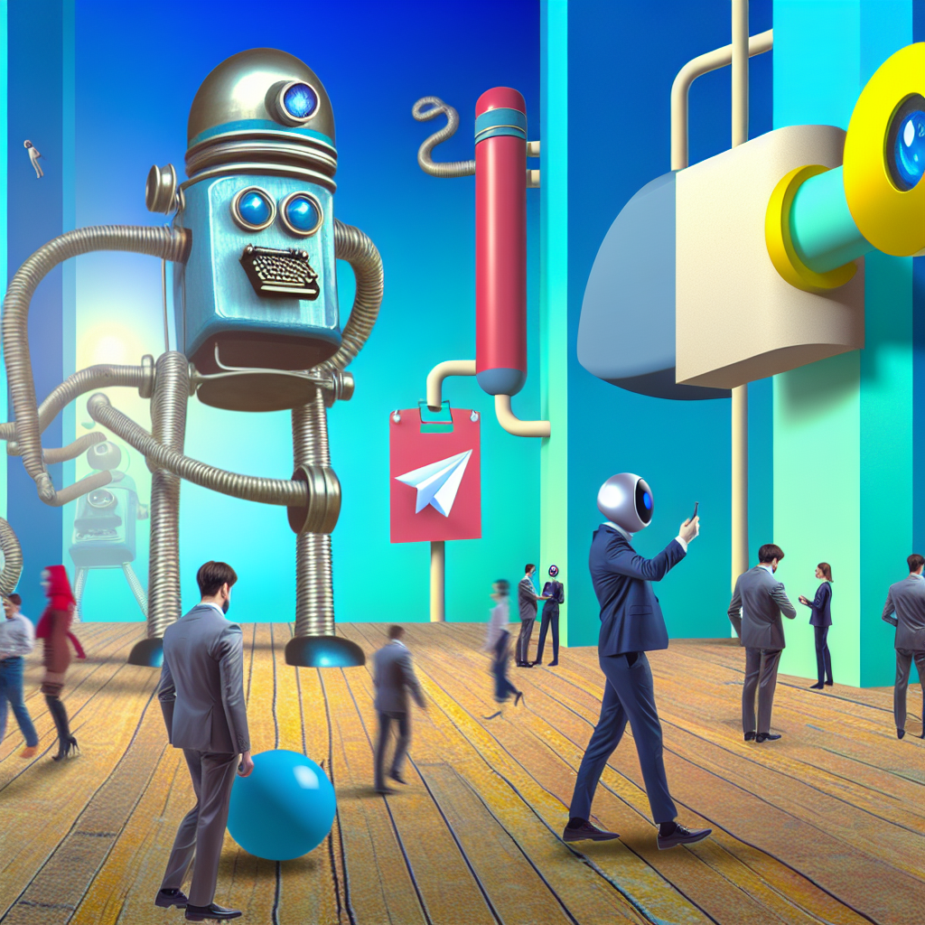افزایش تعامل کاربران با ربات تلگرام برای مسابقات آنلاین و قرعه‌کشی